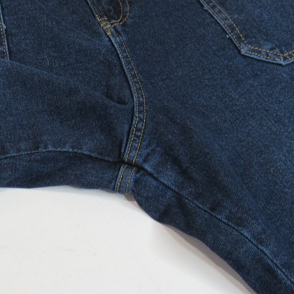 Time and Tru Women's Paperbag Belted Denim Jeans Size 12 - Picture 8 of 15